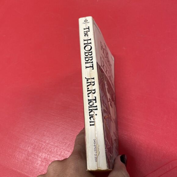 The Hobbit by J.R.R. Tolkien (Vintage - 1977) 63rd Printing Ballantine Fantasy - Picture 3 of 6